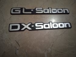 GL SALOON With DX SALOON Emblem 2 Piece
