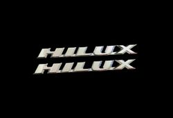 HILUX 2 PIECE EMBLEM FOR 1991 MODEL