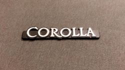 TOYOTA COROLLA  FOR 1975 TO 1976 1 PIECE EMBLEM