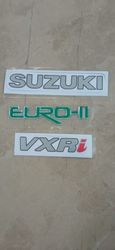 Suzuki Euro II and VXRi 3 Piece Sticker set