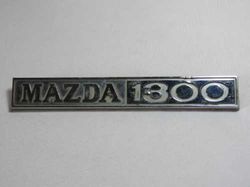 Mazda 1300 Emblem In Metal