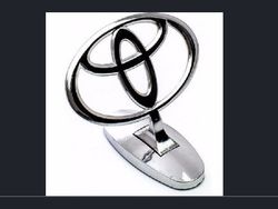 Toyota Logo Car Front Hood Bonnet Emblem Badge for All Toyota Camry Corolla