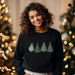 Christmas Tree Sweatshirt, Christmas T-Shirt, Christmas Shirts for Women, Christmas Hoodie, Christmas Sweater, Winter Sh