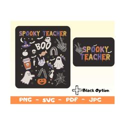 In My Spooky Teacher Era Png,Halloween Teacher Svg,Teacher Svg,Retro Spooky Teacher Era Png,Fall Svg,Teacher Gift,Cricut