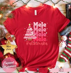 Mele Kalikimaka Hawaii Christmas T-Shirt, Melekalikimaka Tree Shirt, Retro Mele Kalikimaka Tee, Christmas in Hawaii 2023