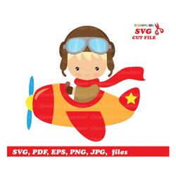 INSTANT Download. Aviator Svg cut files.  Ca_1. Personal and commercial use.