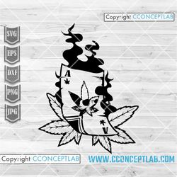Ace Weed svg | Deck of Cards Clipart | Marijuana Card Cutfile | Cannabis Leaf Stencil | Kush 420 Shirt png | Rasta Casin