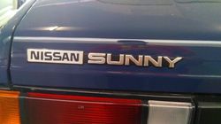 Nissan Sunny Back Emblem