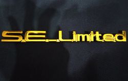 SE Limited Emblem For Toyota INDUS