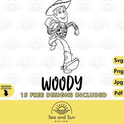 Woody Toy Story Svg Vacay Mode Svg Family Trip Svg Magical Kingdom Svg, Family Vacation Svg Png Files for Cricut Sublima