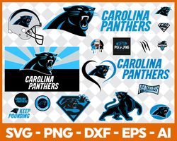 Carolina Panthers Svg , Football Team Svg, Cricut, Digital Download ,Team Nfl Svg 05