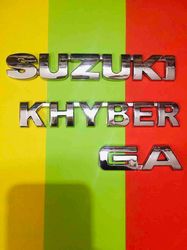 Suzuki Khyber G.A Emblem Set in Plastic