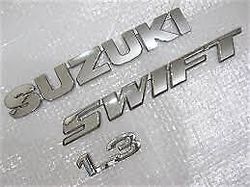 Suzuki Swift 1.3 Car Emblem Set