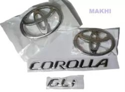 Toyota Corolla GLI Emblem Complete Set