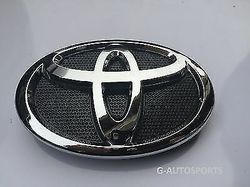 Toyota Corolla HOOD GRILL BLACK CHROME GRILLE Car Emblem