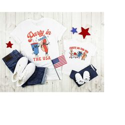 Mommy And Me 4th Of July, Party in The USA 4th Shirts, Fourth of July Matching Tees, Patriotic Mommy And Me Shirt, 4th O