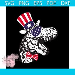 Scary trex 4th of july svg, independence day svg, 4th of july svg, trex svg, dinosaurus svg, patriotic svg, america flag