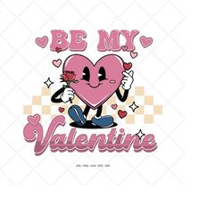Cute Valentine Svg, Retro Valentine Day, Toddler Valentine, Kid Valentine Svg, Baby Boy Valentine