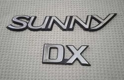 Nissan Sunny With DX Emblem