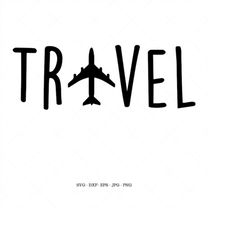 Travel Gift, Travel Clipart, Traveler's Gift, Birthday Gift, Travel Poster
