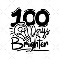 100 Days Shirt Svg, School Svg, 100 Days of School, 100th Day Svg, Cut File, 100 Days