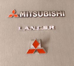 Mitsubishies Lancer 3 PIECE EMBLEM