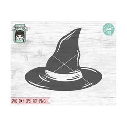witch hat svg file, halloween svg file, halloween cut file, witch hat cut file, fall svg, autumn svg, witch hat clipart,