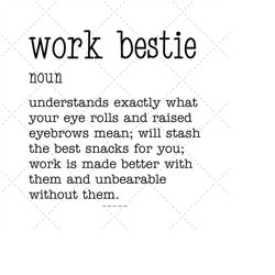 Work Friend, Best Friend Print, Office Best Friend, Bestie Birthday Gift, Office Xmas Gift