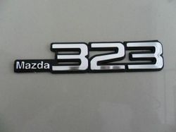 Mazda 323 Car Emblem