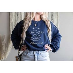 acotar velaris sweatshirt,to the stars who listen and the dreams that are answer,long sleeve,two side velaris shirt,a co