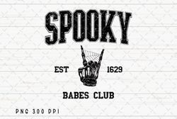 Spooky Babes Halloween Spooky Season PNG