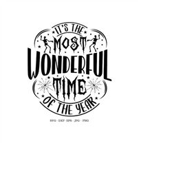its the most wonderful time of the year clipart png, halloween svg, gift for witch,  halloween clip art, fall clip art