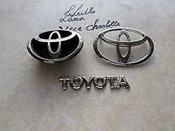 Toyota Indus 3 Pack Set Car Emblem