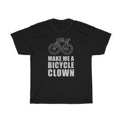 make me a bicycle clown funny balloon animal t-shirt