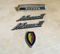 Toyota Corona Mark II Emblem Set Of 4 Piece
