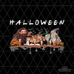 Chibi Harry Potter And Friends Halloween PNG Download