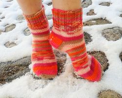 Knitting patterns socks for women for beginners step by step on 4 needles Sock pattern toe up Socks pattern dk weigth