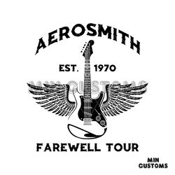 Aerosmith Rock Band Farewell Tour 2023 SVG Digital Cricut File