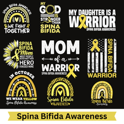Spina Bifida Awareness - T-shirt Design PNG - DXF - EPS - SVG