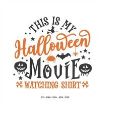 Horror Movie Gift, Movie Fan Gift, Halloween Png, Halloween Cut File, Halloween Shirt Svg