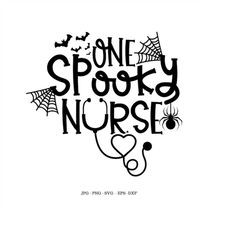Halloween Nurse, Funny Nurse, Nurse Halloween, Cute Nurse Svg, ER Nurse Gift, Halloween Nurses