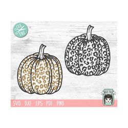 Leopard Pumpkin SVG file, Leopard Pumpkin cut file, Fall svg, Autumn svg, Halloween svg, Thanksgiving svg, Fall shirt sv