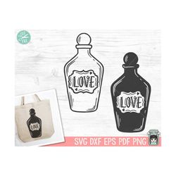 love potion bottle svg, halloween svg, valentines day svg, witchy svg, potion bottle svg, witchcraft svg, mystical svg,