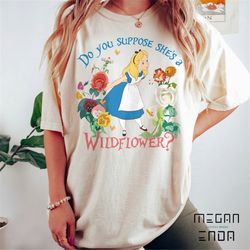 Vintage Disney Alice in Wonderland Comfort Color Shirt, Disney Alice Shirt, Magic Kingdom Shirt, Disneyworld Shirts, Dis