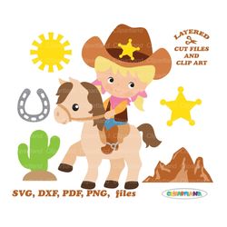 INSTANT Download. Cute cowgirl svg cut file and clip art. Commercial license is included up to 500 uses! Cg_9.
