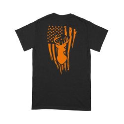 Deer Hunting flag plus size T shirt gift for men and women &8211 SPH105