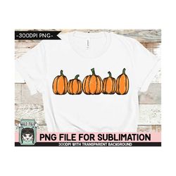 Pumpkin SUBLIMATION design PNG, Pumpkin png file, Pumpkin sublimation designs, Fall, Autumn, Halloween, Thanksgiving, Ro