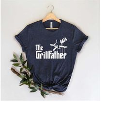 The Grillfather Shirt,Gift for Father Shirt, Cute Dad Shirt,Dad Shirt, Grandfather Shirt,Father's Day Shirt,Best Dad shi