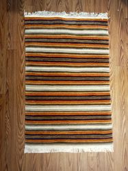 Handknotted/Handmade Nepali Woolen Carpet 60 Knots 61Cm x 92Cm
