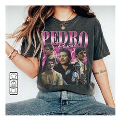 Actor Pedro Pascal Movie Shirt, Pedro Pascal Narcos Sweatshirt, Pedro Pascal Vintage Unisex Gift Bootleg Hoodie Mov1704C
